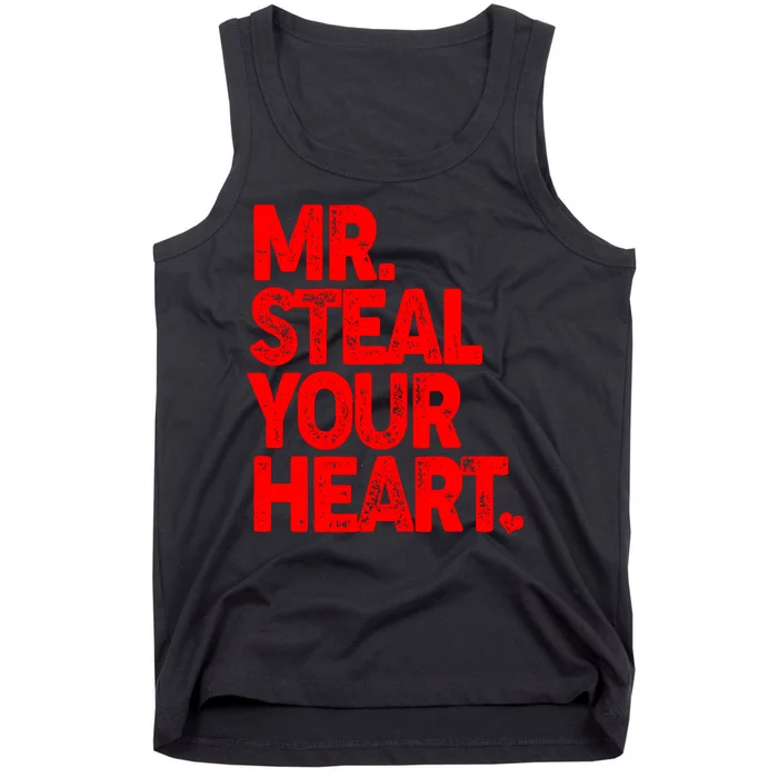 Valentine's Day Mr Steal Your Heart Tank Top