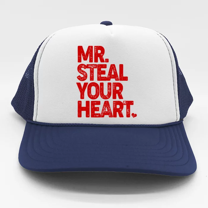 Valentine's Day Mr Steal Your Heart Trucker Hat