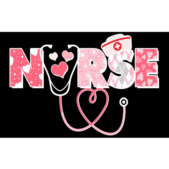 Valentine's Day Nurse Love Bumper Sticker