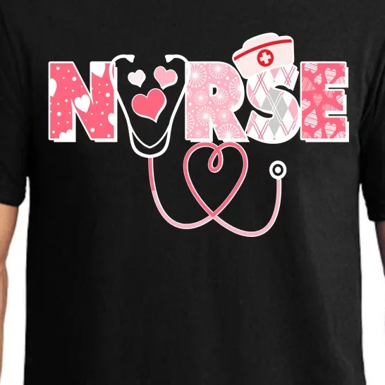 Valentine's Day Nurse Love Pajama Set