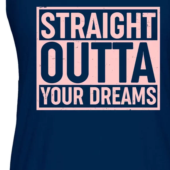 Valentine's Day Straight Outta Your Dreams meme Ladies Essential Flowy Tank