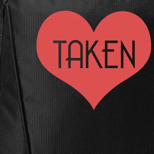 Valentine's Day Taken Heart City Backpack