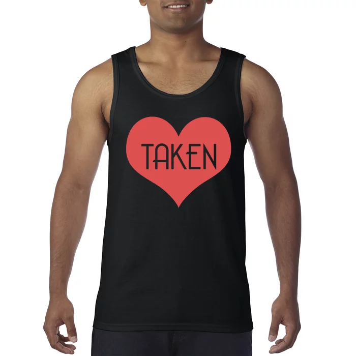 Valentine's Day Taken Heart Tank Top