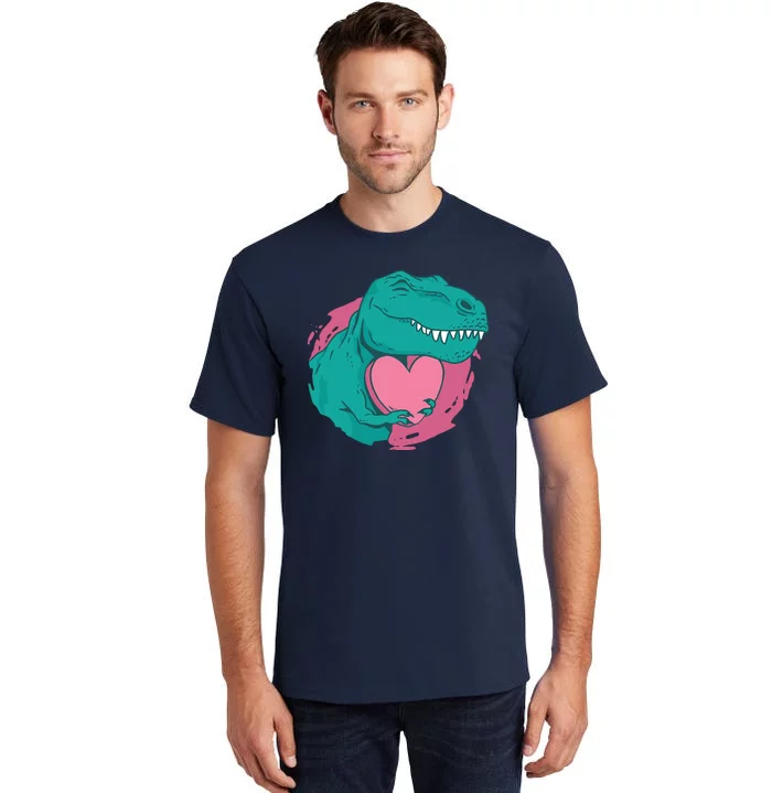 Valentines T-Rex Heart Tall T-Shirt