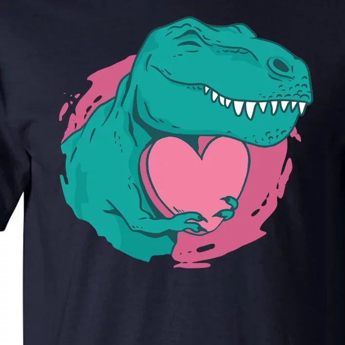 Valentines T-Rex Heart Tall T-Shirt