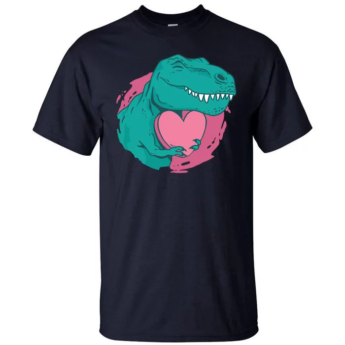 Valentines T-Rex Heart Tall T-Shirt