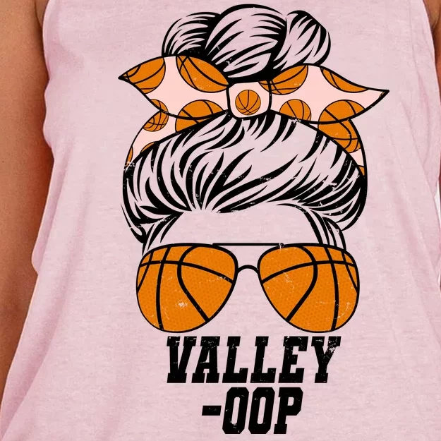 Valley OOP Phoenix Basketball Fan Women's Knotted Racerback Tank