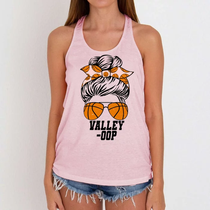 Valley OOP Phoenix Basketball Fan Women's Knotted Racerback Tank