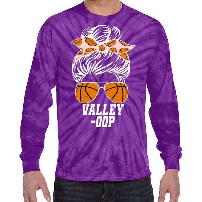 Valley OOP Phoenix Basketball Fan Tie-Dye Long Sleeve Shirt