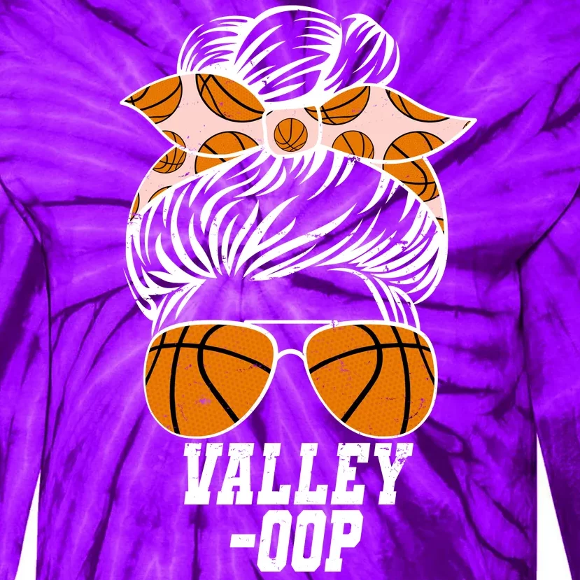 Valley OOP Phoenix Basketball Fan Tie-Dye Long Sleeve Shirt