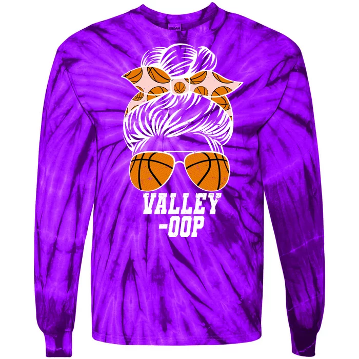 Valley OOP Phoenix Basketball Fan Tie-Dye Long Sleeve Shirt