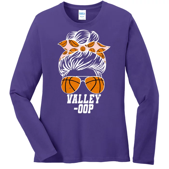 Valley OOP Phoenix Basketball Fan Ladies Long Sleeve Shirt