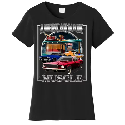 Ladies Martinsville Retro Car T-Shirt