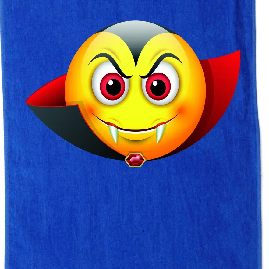 Vampire Halloween Emoji Platinum Collection Golf Towel