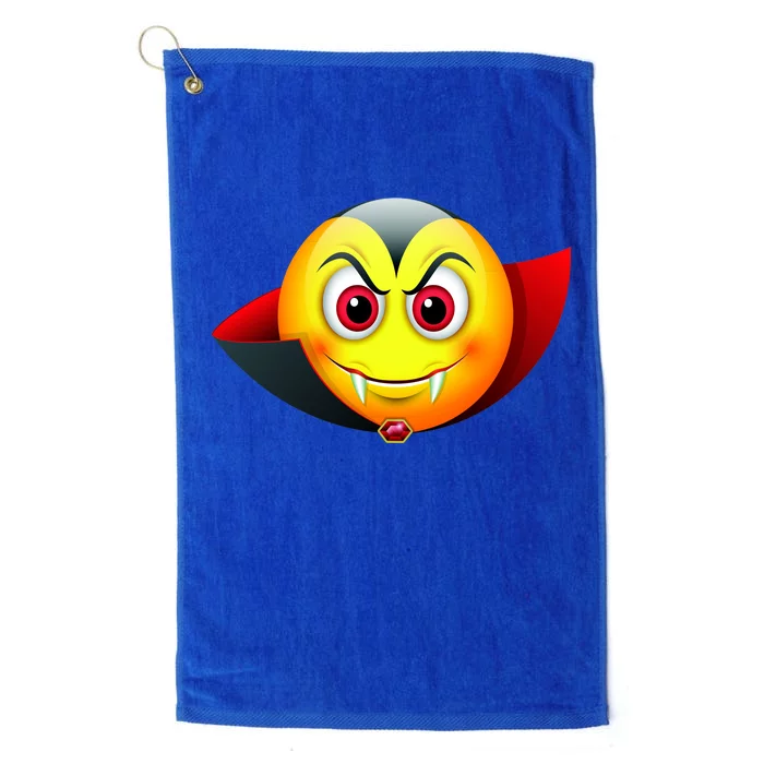 Vampire Halloween Emoji Platinum Collection Golf Towel