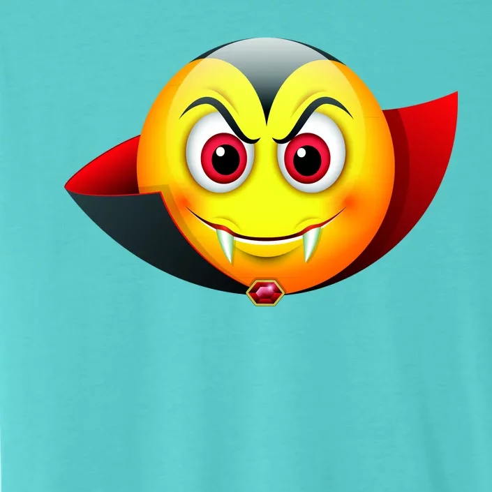 Vampire Halloween Emoji ChromaSoft Performance T-Shirt