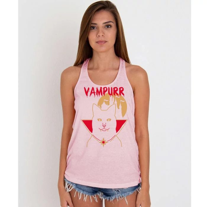 Vampurr Women's Knotted Racerback Tank