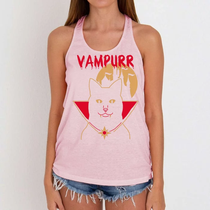 Vampurr Women's Knotted Racerback Tank