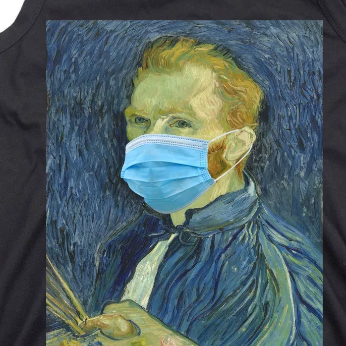 Van Gogh Funny Quarantine Mask Tank Top