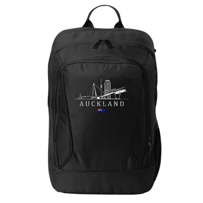 Vintage Auckland New Zealand Vacation New Zealand Lover City Backpack