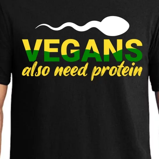 Vegans Also Need Protein Gift Pajama Set