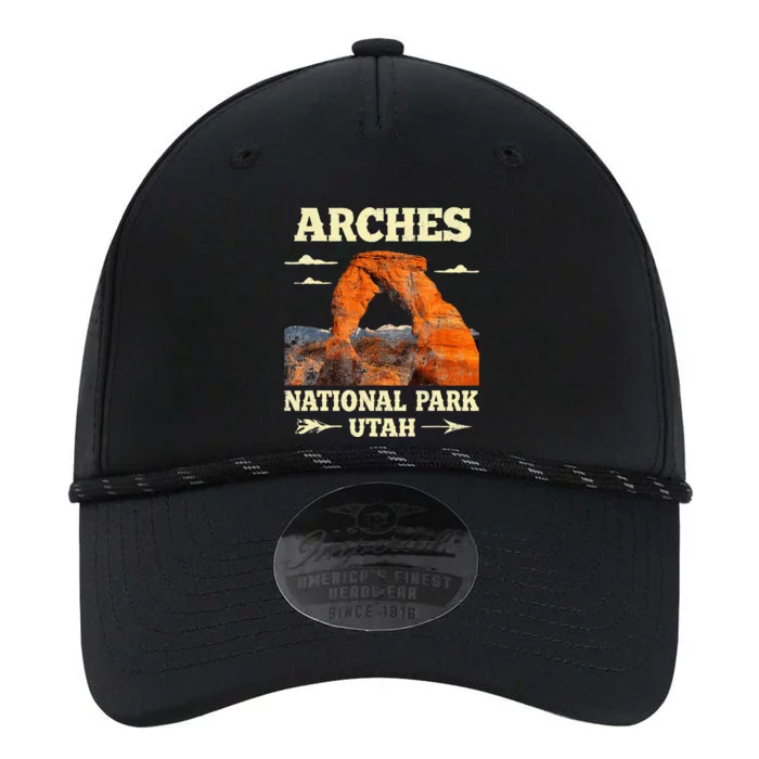 Vintage Arches National Park Retro Performance The Dyno Cap