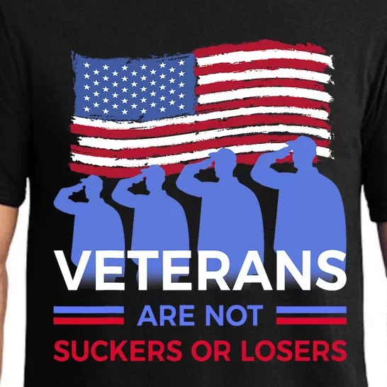 Veterans Are Not Suckers Or Losers Pajama Set