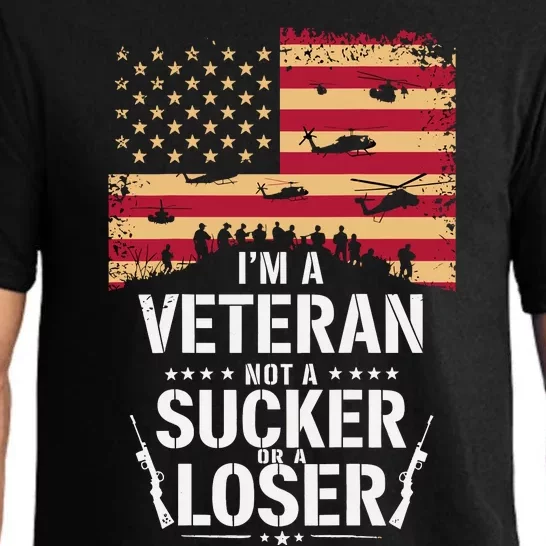 Veterans Are Not Suckers Or Losers Pajama Set