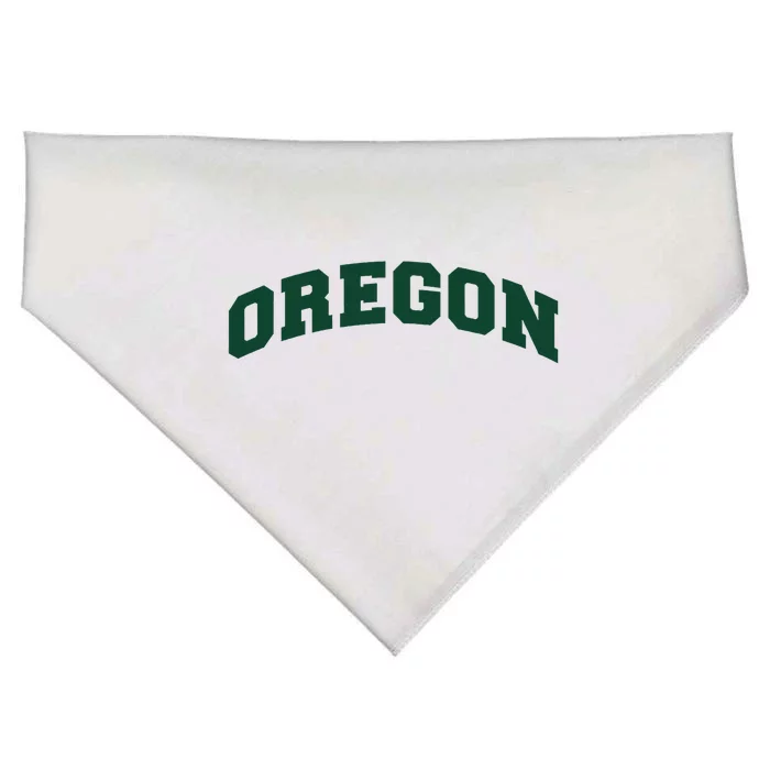 Varsity Arch Oregon USA-Made Doggie Bandana