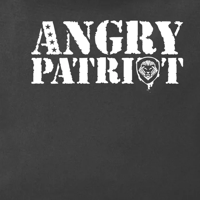 Valuetainment Angry Patriot Zip Tote Bag