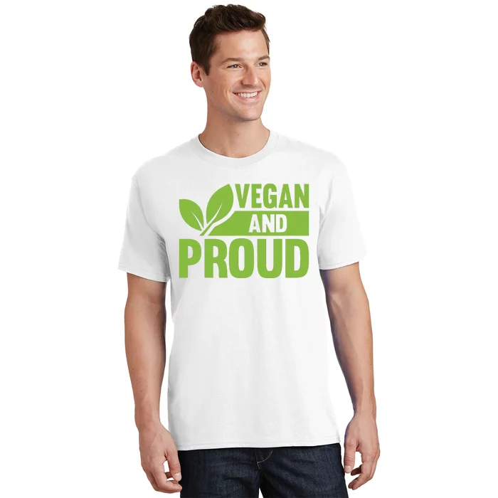 Vegan And Proud Vegans Veganism Vegetarian T-Shirt