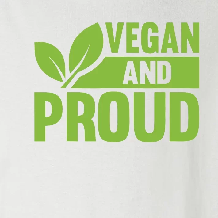 Vegan And Proud Vegans Veganism Vegetarian Toddler Long Sleeve Shirt