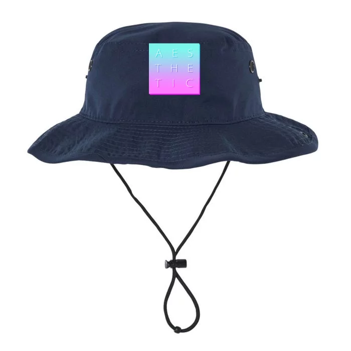 Vaporware Aesthetic Square Legacy Cool Fit Booney Bucket Hat