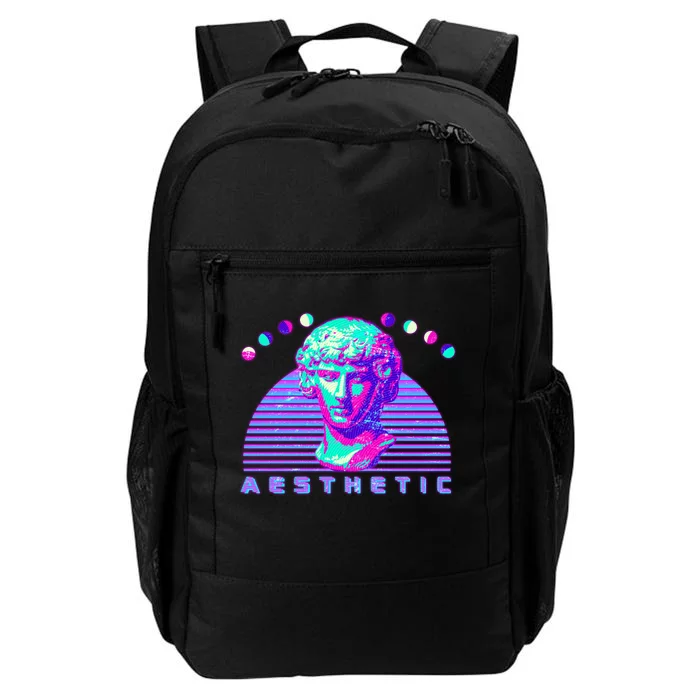 Vaporwave Aesthetic Daily Commute Backpack