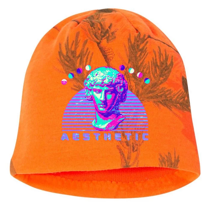 Vaporwave Aesthetic Kati - Camo Knit Beanie