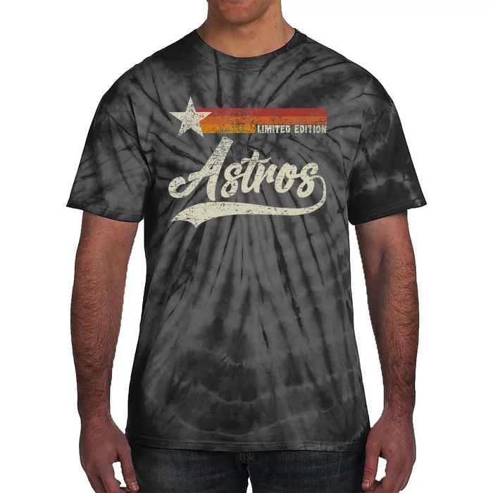 Vintage Astros Retro Style 70s 80s First Name Tie-Dye T-Shirt