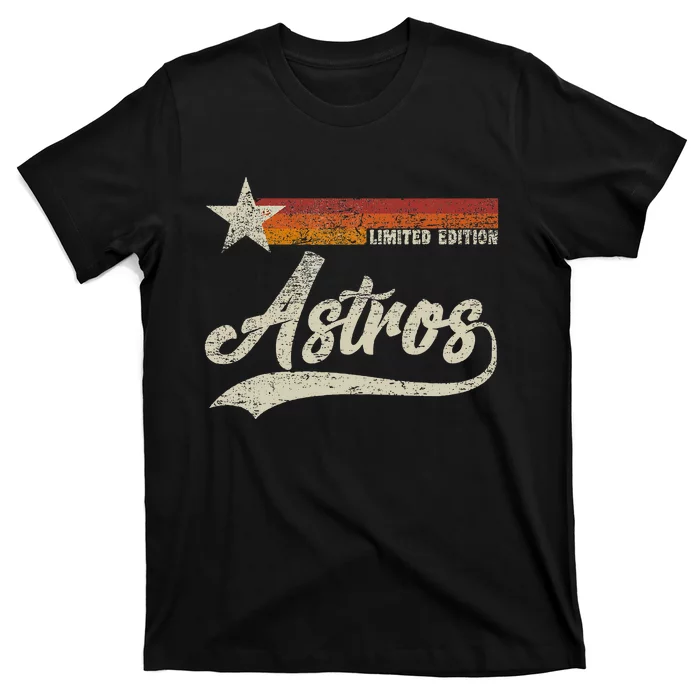 Vintage A.S.T.R.O.S Retro Style 70s 80s First Name T-Shirt