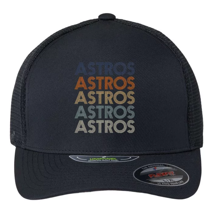 Vintage Astros Retro Style 70s 80s First Name Flexfit Unipanel Trucker Cap