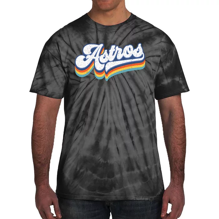 Vintage Astros Retro Style 70s 80s First Name Tie-Dye T-Shirt