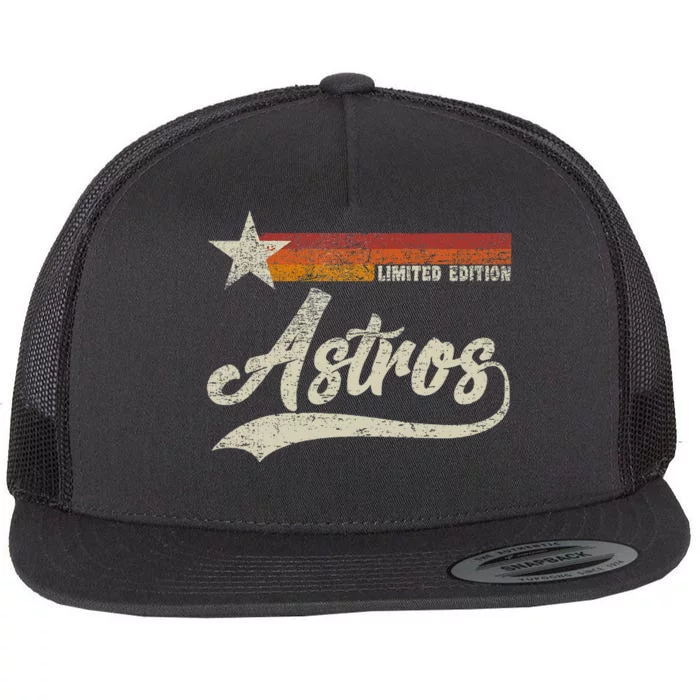 Vintage A.Stros Retro Style 70s 80s First Name Flat Bill Trucker Hat