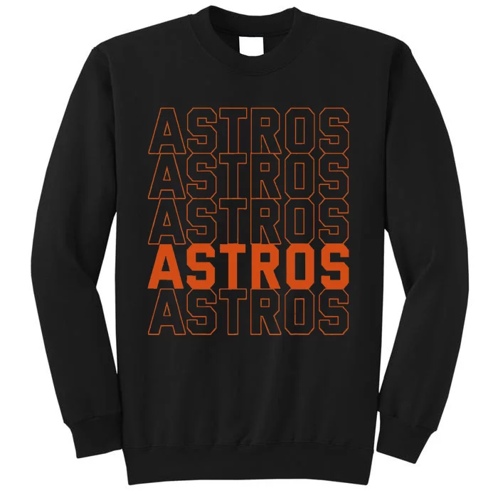 Vintage A.S.T.R.O..S. Retro Style 70s 80s First Name Sweatshirt