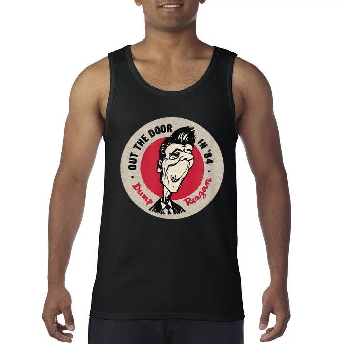 Vintage Anti Ronald Reagan Tank Top