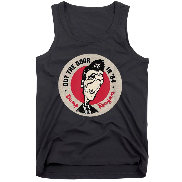 Vintage Anti Ronald Reagan Tank Top