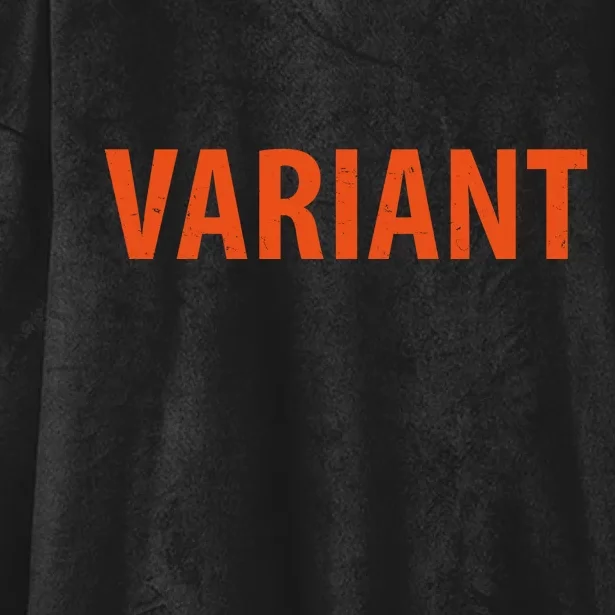 Variant Logo Hooded Wearable Blanket