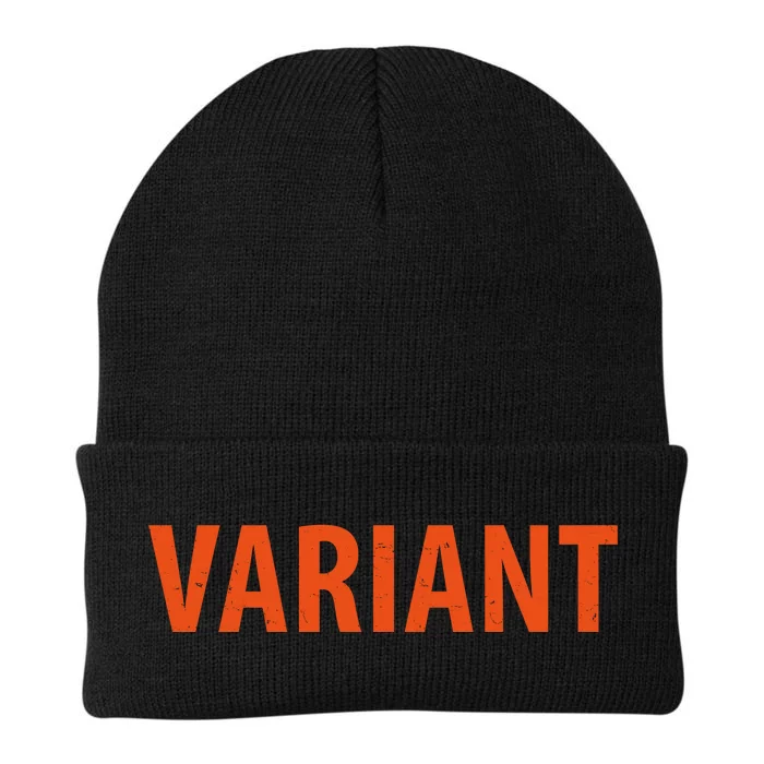 Variant Logo Knit Cap Winter Beanie