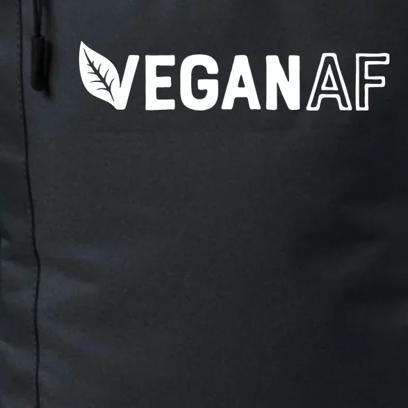 Vegan AF Shirts For Men Women Funny Vegetarian Gift Veganism Daily Commute Backpack