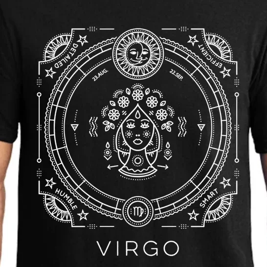 Virgo Astrology Sign Funny Gift Astrological Zodiac Sun Sign Gift Pajama Set