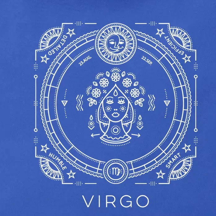 Virgo Astrology Sign Funny Gift Astrological Zodiac Sun Sign Gift Zip Tote Bag