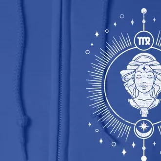 Virgo Astrology Sign Horoscope Zodiac August September Gift Full Zip Hoodie