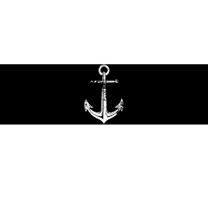 Vintage Anchor Summer Sailing Design Bumper Sticker